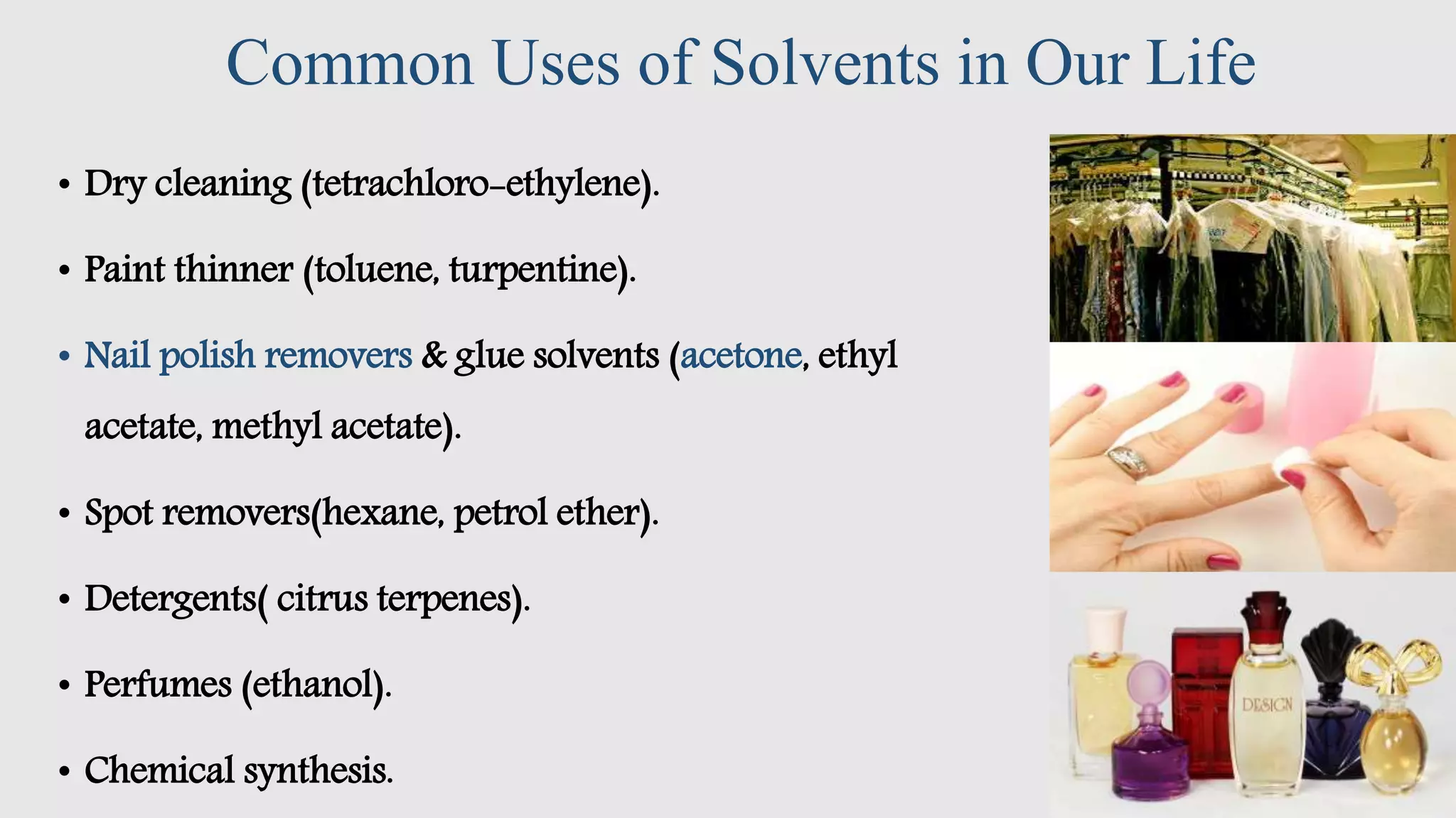 Industrial Production Of Chemical Solvents Acetone PPTX