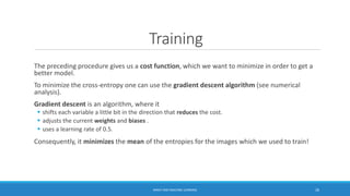 MNIST and machine learning - presentation | PDF