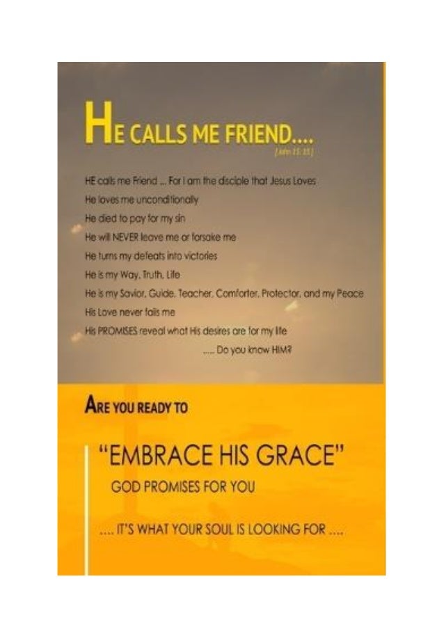Embrace His Grace Embrace His Grace