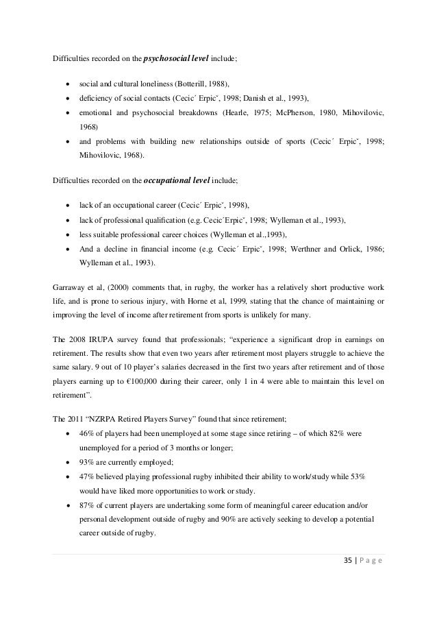 A Whole New Ball Game Final Year Project
