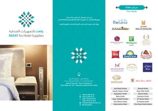 Brochure final REFAT FOR HOTEL SUPPLIES