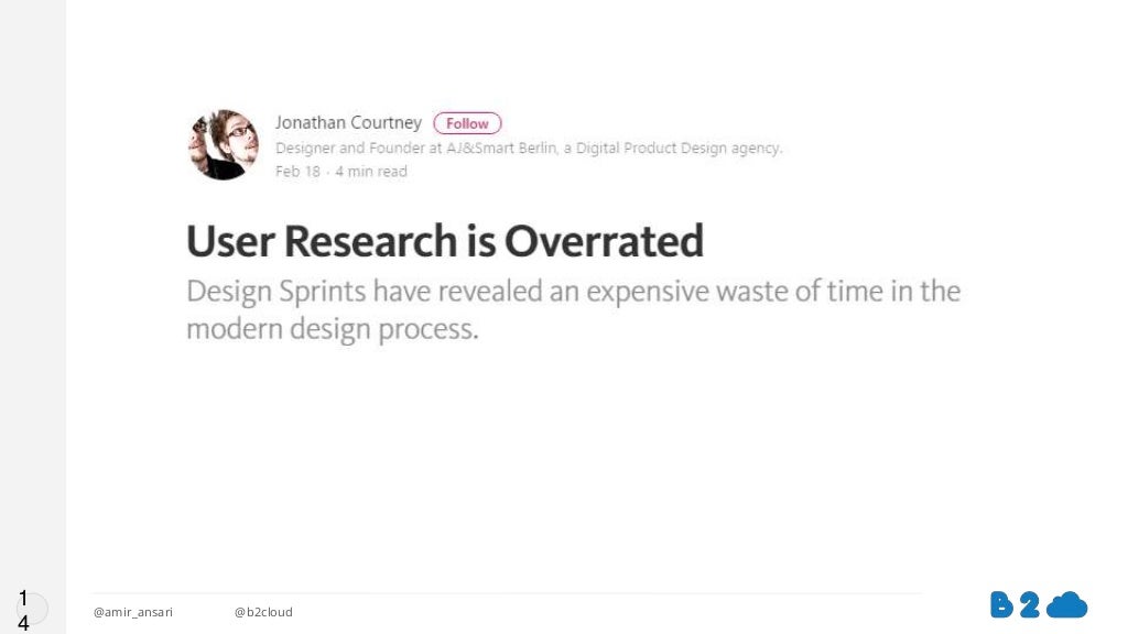 Some Qualitative Research Is Better Than None Amir Ansari April 2017