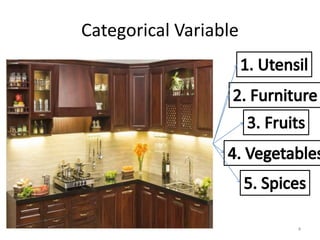 Categorical Variable
4
 