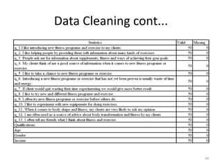Data Cleaning cont...
44
 