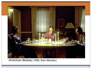 American Beauty (1999, Sam Mendes)
                                     21
 