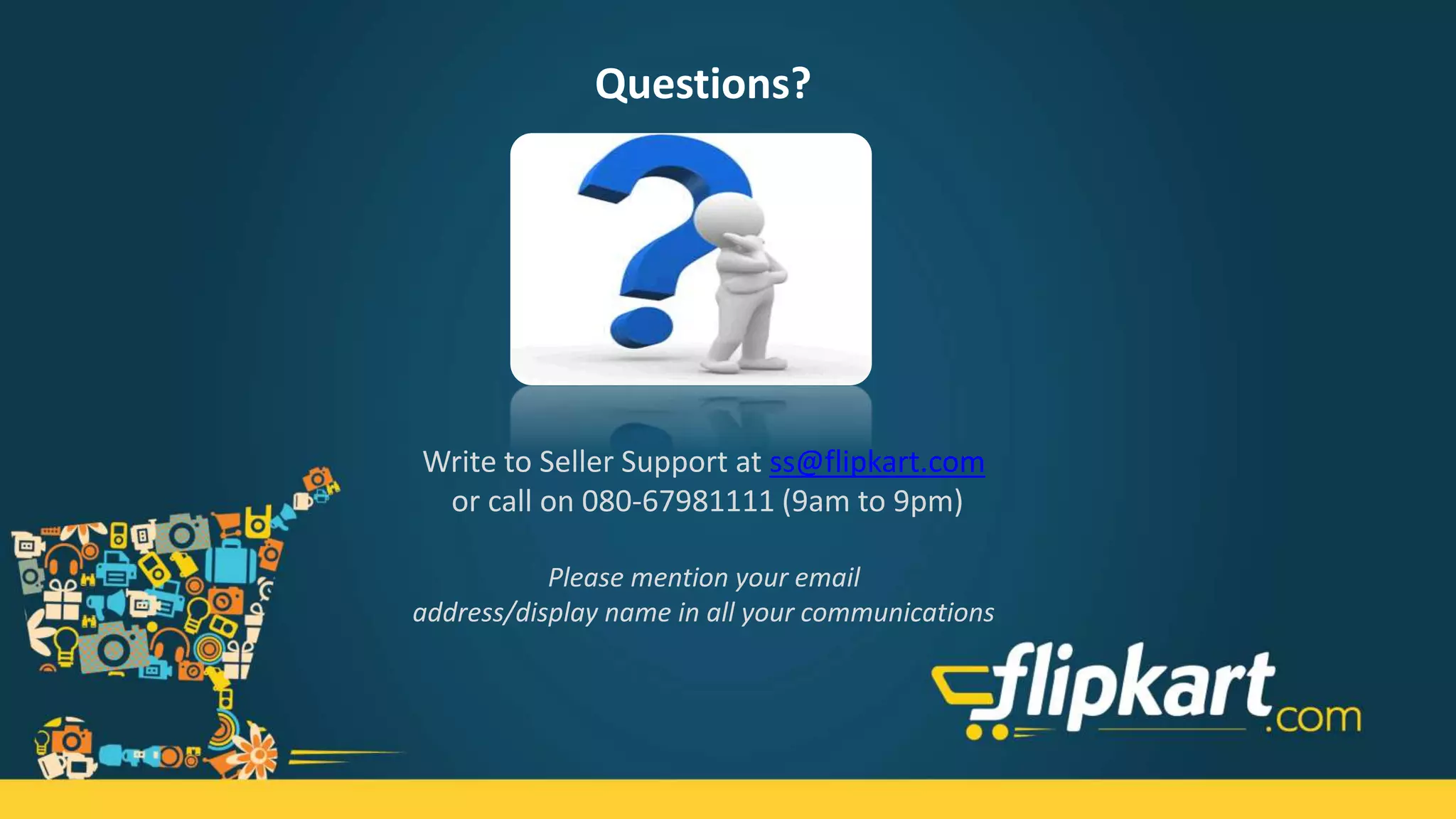 Track Inwarding Process of Consignment (3 of 4)
The QC Complete/QC in process header
lets you track the status of the quality
check in real-time out of the units
received at the fulfilment centre.
 