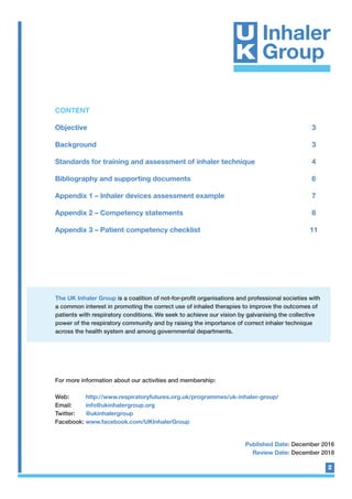 Profit Inhaler Inhaler Standards MASTER 6TH12 | PDF