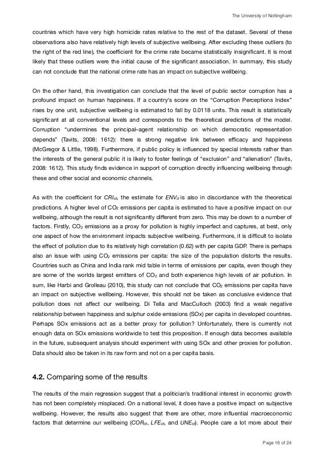 Economics dissertation nottingham