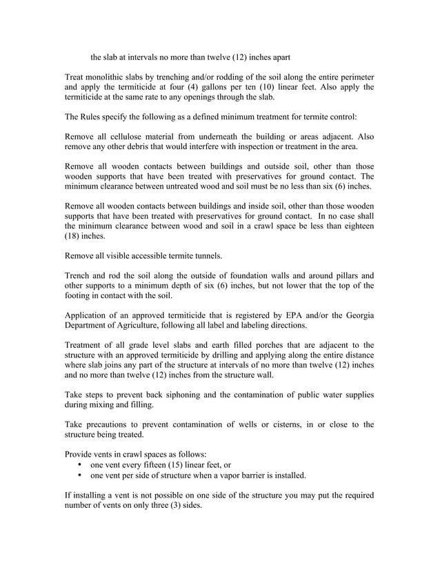 Pest Control Study Guide