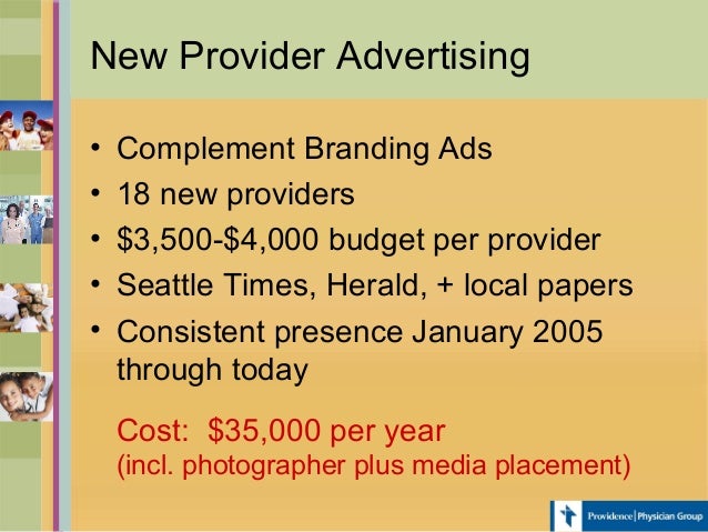 ppg marketing overview update 10 06 provider ads