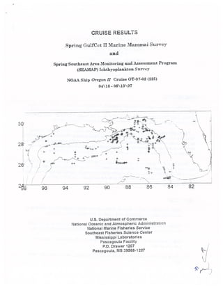 NMFS_1997_Spring_SEAMAP_Plankton_Survey