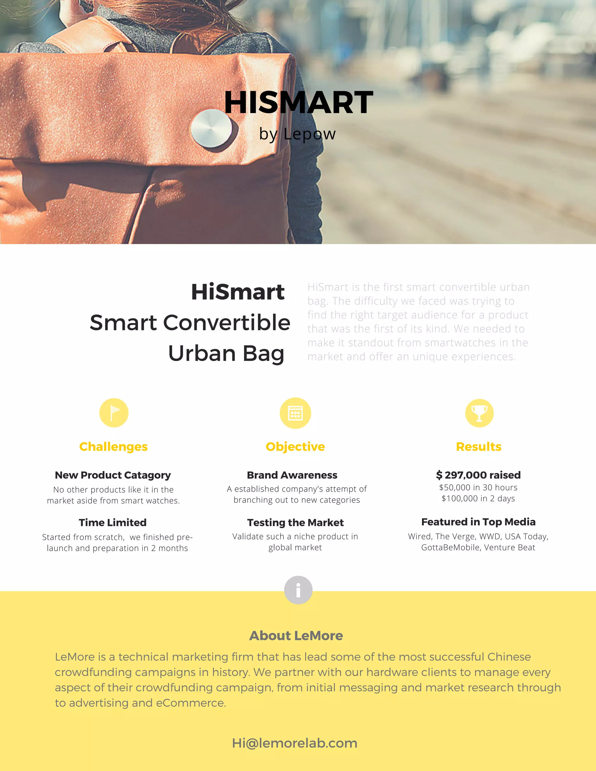 LeMore successful stories HiSmart PDF