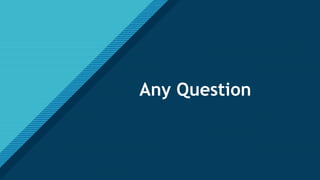 Click to edit Master title style
12
Any Question
 