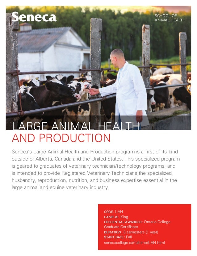 Large Animal Health and Production Program Handout
