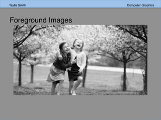 Taylla Smith Computer Graphics
Foreground Images
 