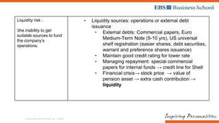 Risk Management @ Royal Dutch Shell Plc. | PPTX