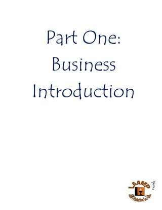 Page4
Part One:
Business
Introduction
 