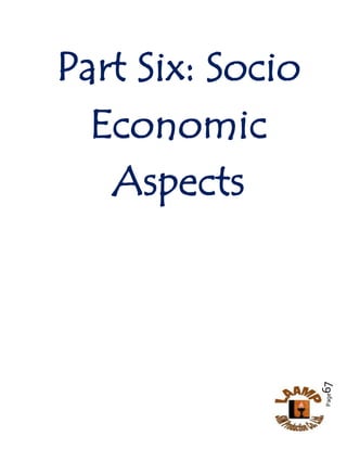 Page67
Part Six: Socio
Economic
Aspects
 