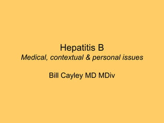 hepatitis contextual