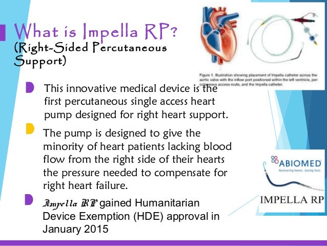 device impella rp sales project impella heart pump how it works