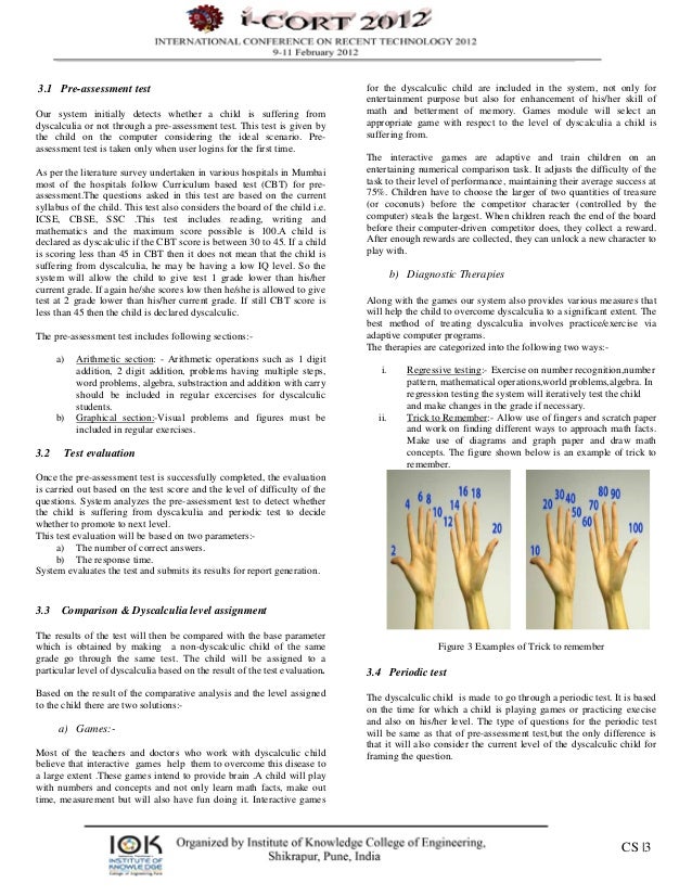 Technical Paper Presentation For International Conference ICORT
