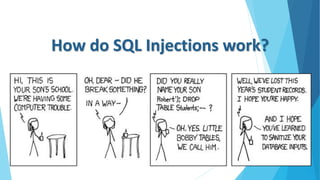 How do SQL Injections work?
17 | 43
 