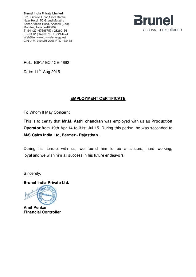 developer promotion agreement Experience M. Aathi for brunel Letter developer promotion agreement Experience M. Aathi for brunel Letter