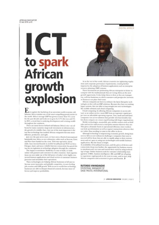 Africa ICT Explosion