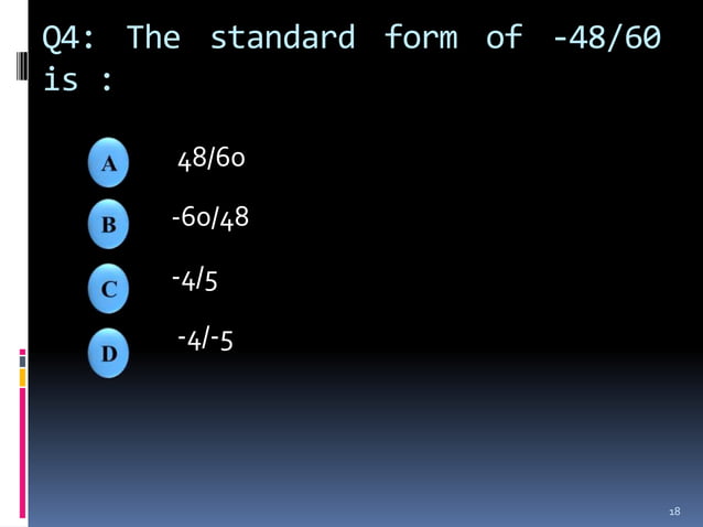 Programed instructional material: Rational Numbers | PPT
