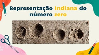 Representação Indiana do
número zero
 