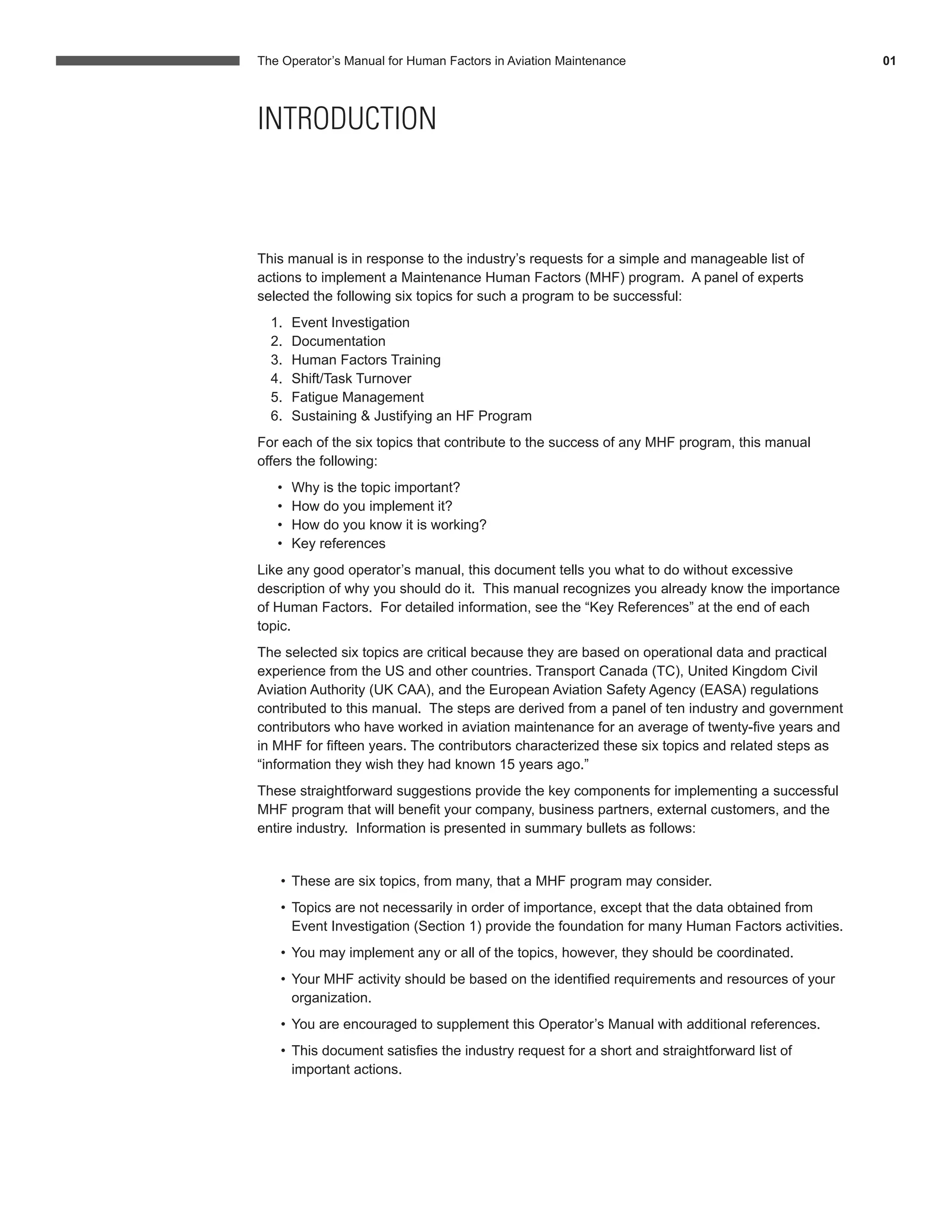 FAA HUMAN FACTOR IN AVIATION MAINTENANCE HF MRO | PDF