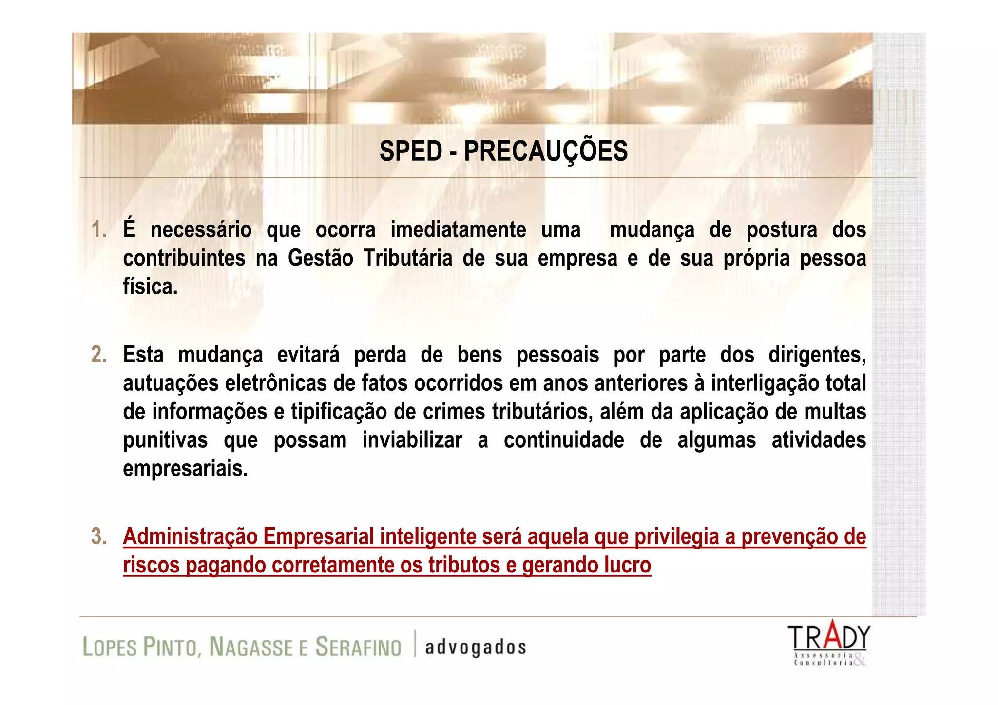 Apresentação FAAP SPED