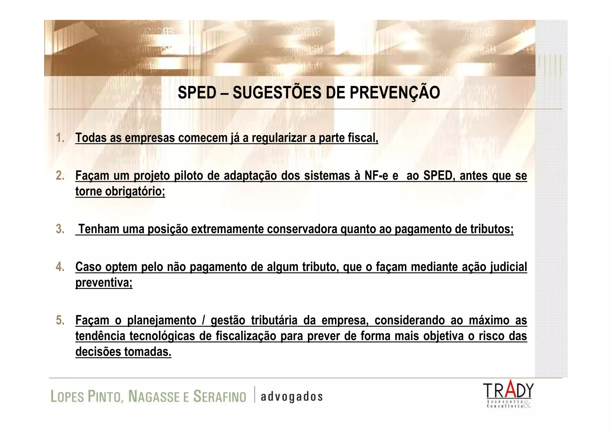 Apresentação FAAP SPED