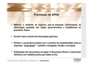 Apresentação FAAP SPED