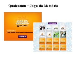 Qualcomm – Jogo da Memória 