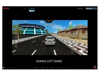 HONDA CITY GAME 