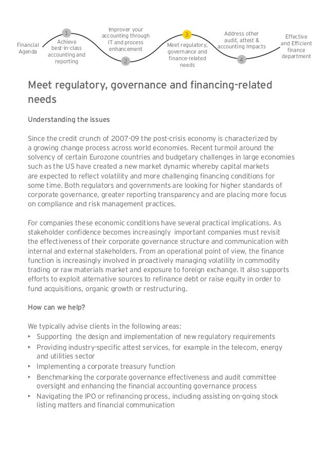 EY financial accounting advisory services Your partner in finance