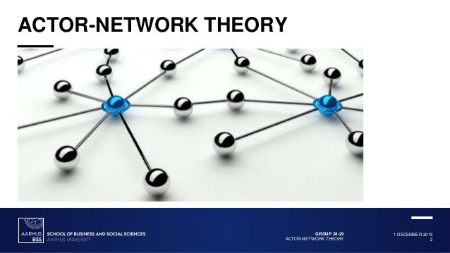 Actor Network Theory