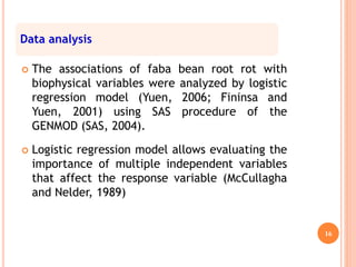 Faba bean root rot defense final.ppt