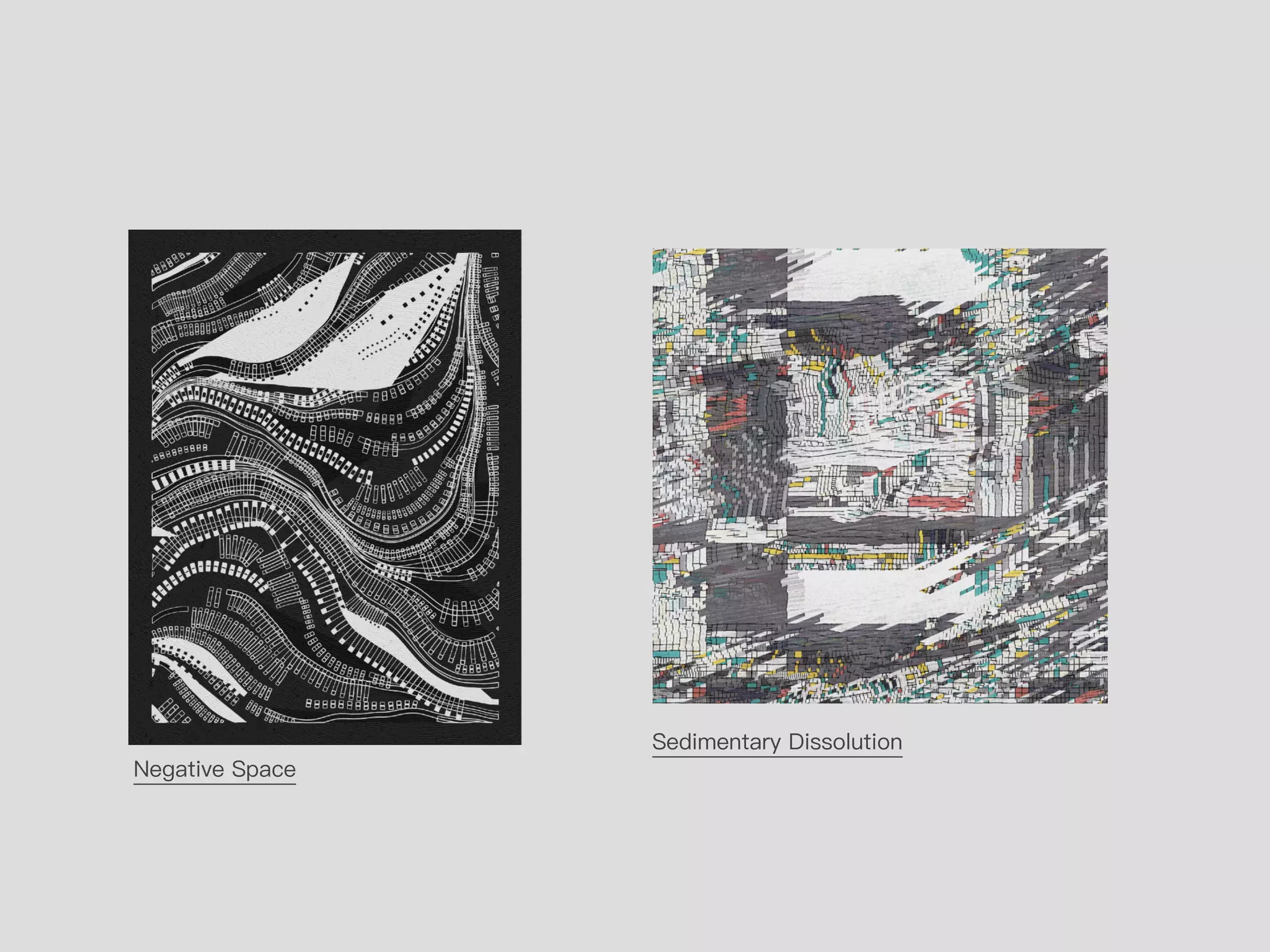 Negative Space
Sedimentary Dissolution
 