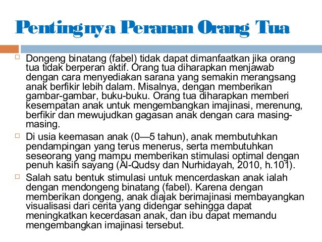 FABEL (DONGENG) FABEL (DONGENG)