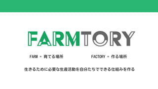 FARM = Ƥ FACTORY = 
뤿˱ҪbӤԷ֤ǤǤ˽Mߤ
 