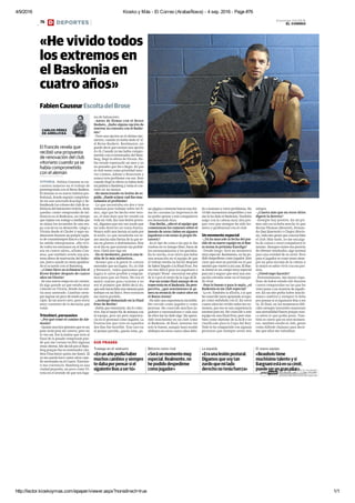 4/9/2016 Kiosko y Más El Correo (Araba/Álava) 4 sep. 2016 Page #76
http://lector.kioskoymas.com/epaper/viewer.aspx?noredirect=true 1/1