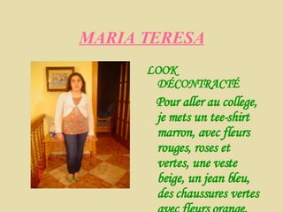 MARIA TERESA ,[object Object],[object Object]