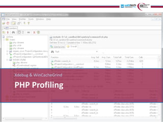Xdebug & WinCacheGrind

PHP Profiling
 