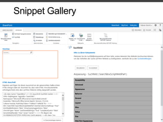 Snippet Gallery




                  Veranstalter
 