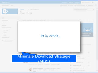 Minimale Download Strategie
          (MDS)
 