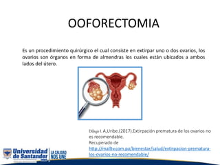 Ooforectomía •
