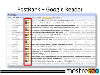 PostRank + Google Reader
 