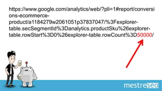 https://www.google.com/analytics/web/?pli=1#report/conversi
ons-ecommerce-
product/a1184279w2061051p37837047/%3Fexplorer-
table.secSegmentId%3Danalytics.productSku%26explorer-
table.rowStart%3D0%26explorer-table.rowCount%3D50000/
 
